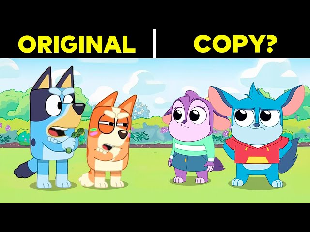 Everything About the CHEAP COPY of BLUEY!!!