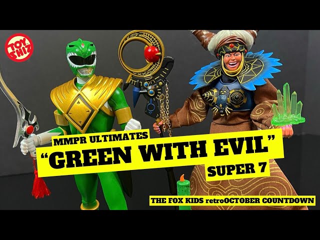 2023 GREEN WITH EVIL- Green Ranger & Rita Repulsa | MMPR Ultimates | Super 7
