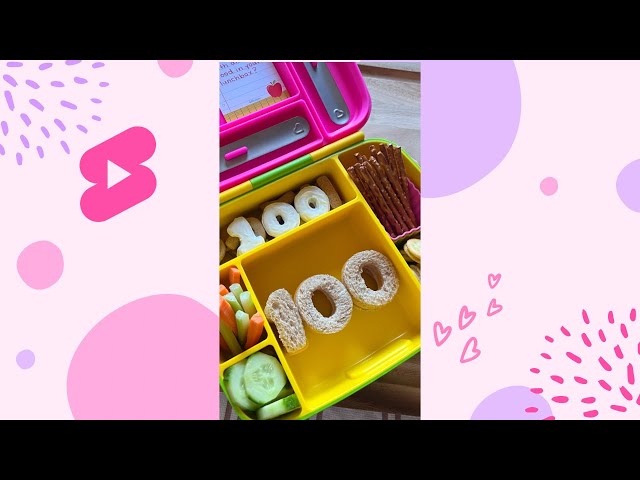 100 days of school lunch - fun lunch idea for kids!