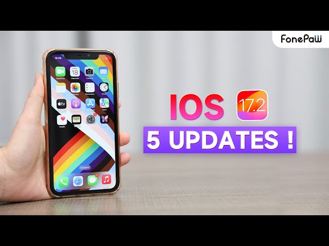[iOS 17.2] 5 Updates You Shouldn't Miss!