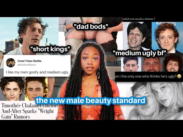 the rise of the "medium uglies" and unconventional male beauty