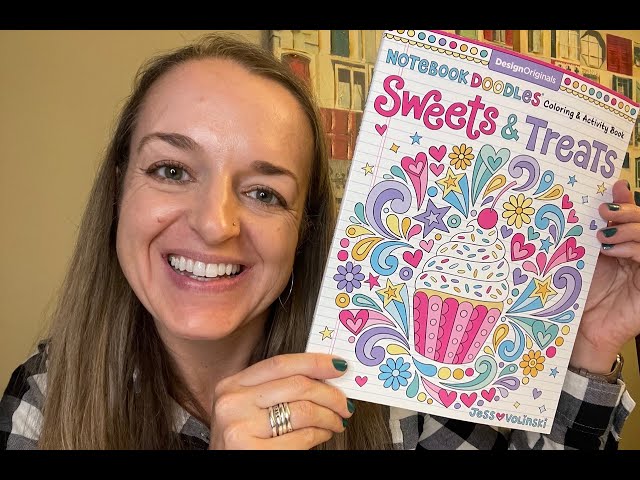 Notebook Doodles Sweets & Treats: Coloring & Activity Book (Design Originals)- REVIEW- great one!