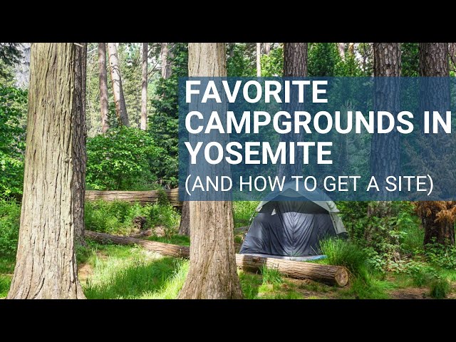Camping in Yosemite National Park | Best Options and How to Get a Site