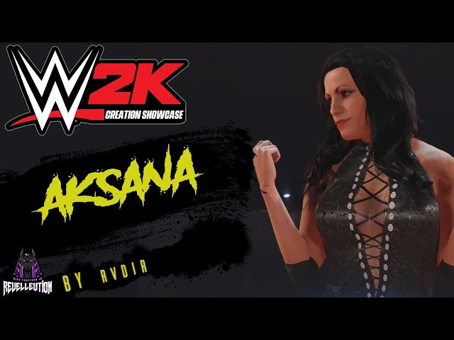 WWE 2K Creation Showcase: Aksana #WWE2K23 #WWE