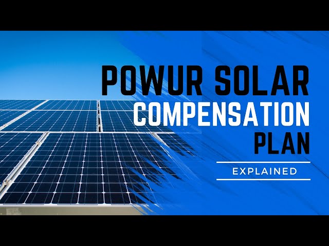 Powur Solar- Compensation Plan Explained