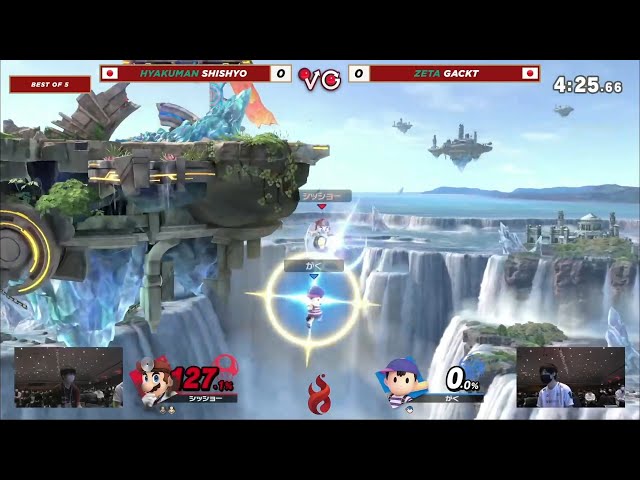 Shishyo's Dr. Mario kills Gackt at 0%