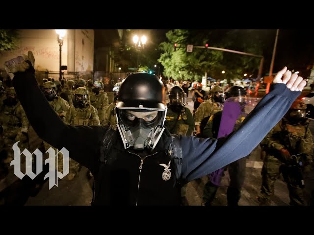 Portland protesters vow to stay on the streets as federal agents prepare to pull back