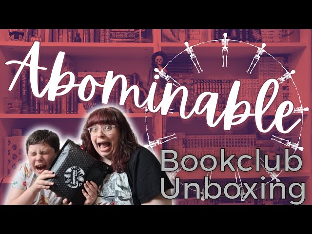 Abominable Book Club Unboxing | June 2024