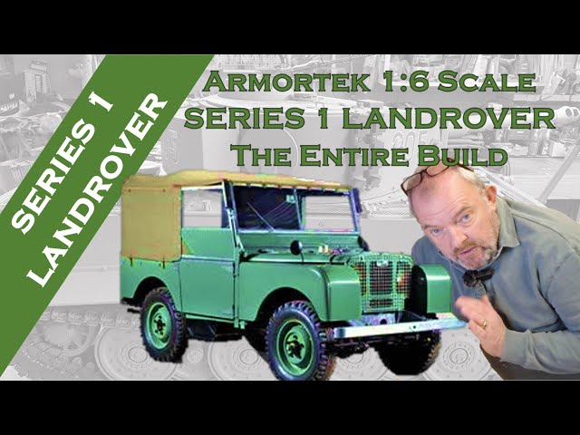 1/6 scale model - Armortek Series 1 Land rover(Vid 01) The first step - Unboxing