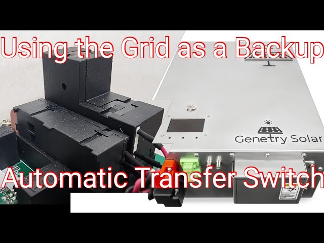 Genetry Solar Inverter - Using the Grid as a Backup