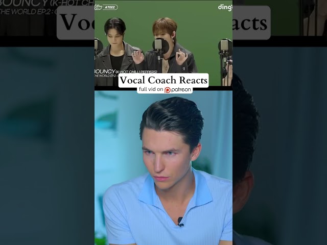 Vocal Coach Justin Burke reacts to ATEEZ Killing Voice performance #kpop #vocalcoach #reaction