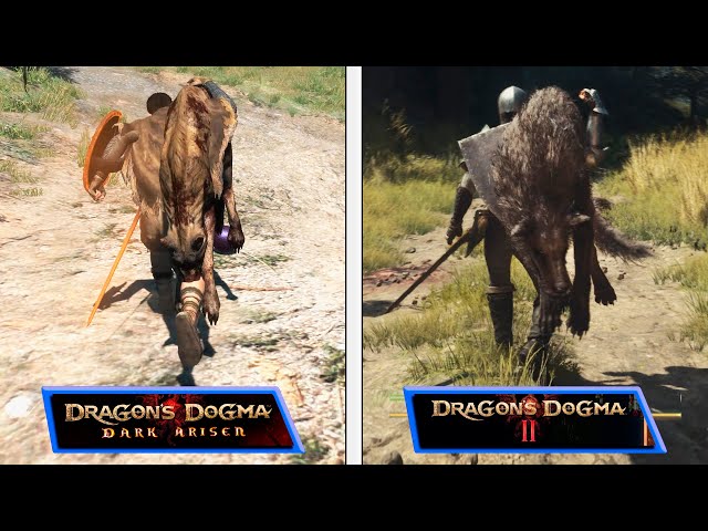 Dragon's Dogma 1 vs Dragon's Dogma 2 | Graphics, Animations & Details | Final Comparison