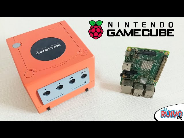 Case NINTENDO GAME CUBE para Raspberry Pi 3