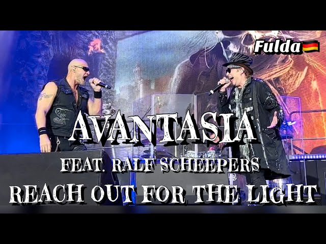 Avantasia feat. Ralf Scheepers - Reach Out for the Light @Fulda🇩🇪 July 21, 2022 LIVE HDR 4K