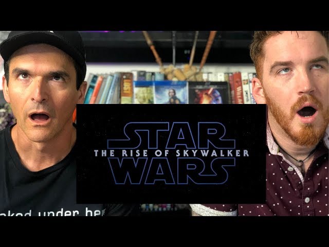 Star Wars: The Rise of Skywalker - Teaser Trailer REACTION