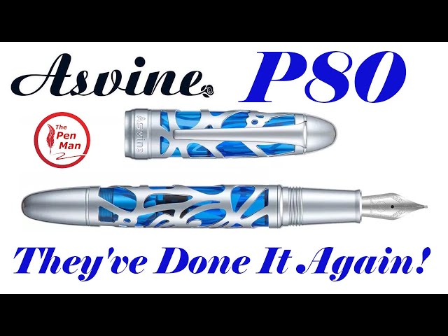 Asvine P80 Fountain Pen Review. Asvine Has Done it Again!