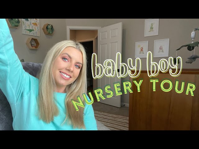 BABY BOY NURSERY TOUR | Dinosaur Themed Nursery