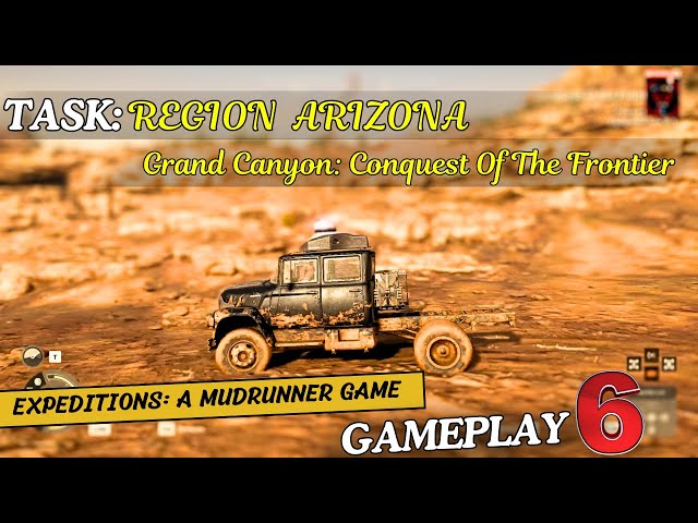 Expeditions A MudRunner Game Gameplay / Arizona (Grand Canyon) / 2024