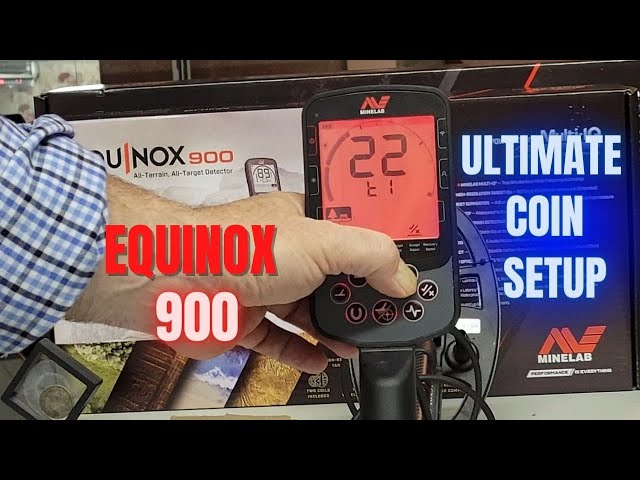 Minelab Equinox 900 Coin Program Setup and How-to - Fully Explained.