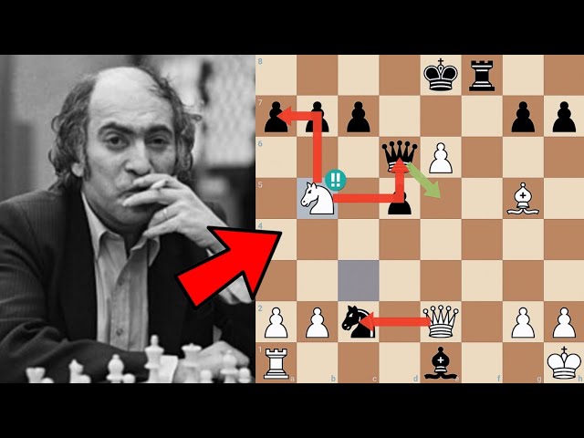 Mikhail Tal Plays The Greatest Chess Moves Of The Century!