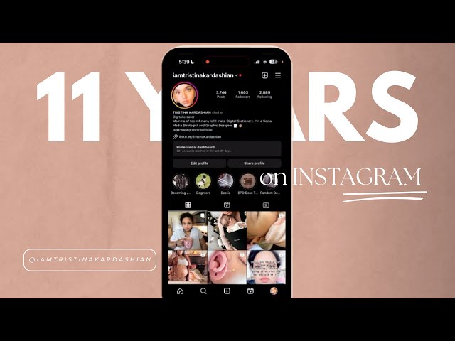 🖤🥹 Look through the past 11 years of my life on Instagram with me! Party Girl to Mother