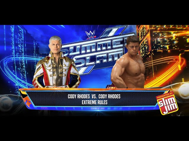 Cody Rhodes(WWE) vs Cody Rhodes(AEW)