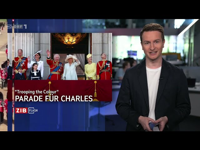 "Trooping the Colour" Parade für Charles |…..