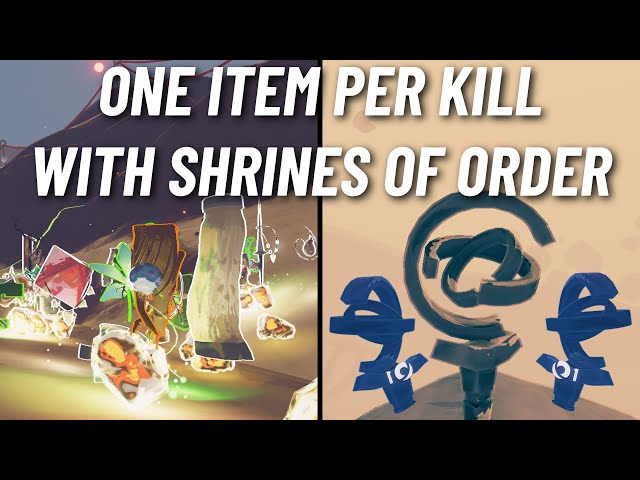 One Item Per Kill but I Hit a Shrine of Order EVERY STAGE - Risk of Rain 2