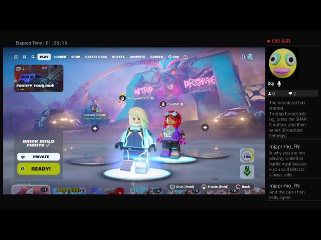 thesweat0202's Live PS4 Broadcast