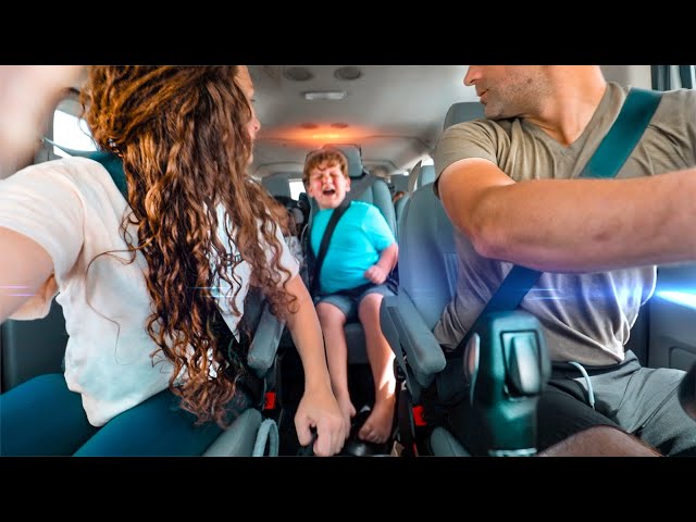 Pooping accident on family road trip | Pack with me 2021 | 5 kids