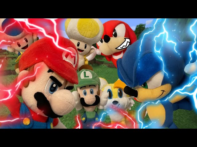 Mario Vs Sonic! - SuperMarioCrazyDude
