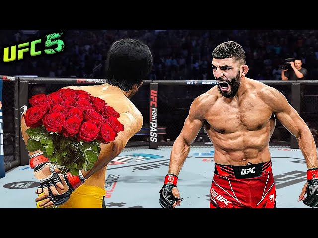 Amir Albazi vs. Bruce Lee (EA sports UFC 5) - Rematch