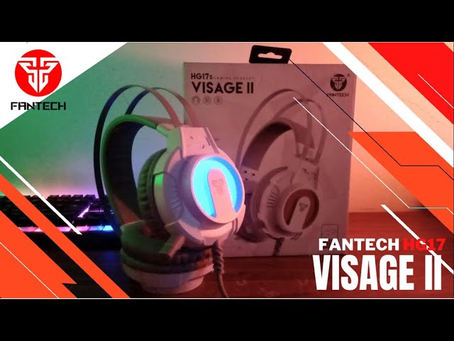 FANTECH HG17s VISAGE II SPACE EDITION GAMING HEADSET UNBOXING