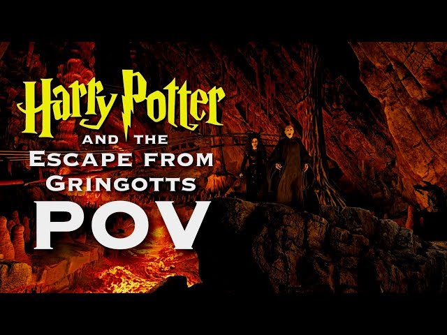 Harry Potter and the Escape From Gringotts Full Ride POV HD | Universal Studios