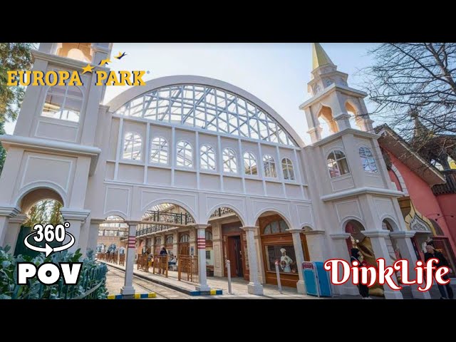 Panorama Train (Russia to Germany) at Europa Park (360 POV)