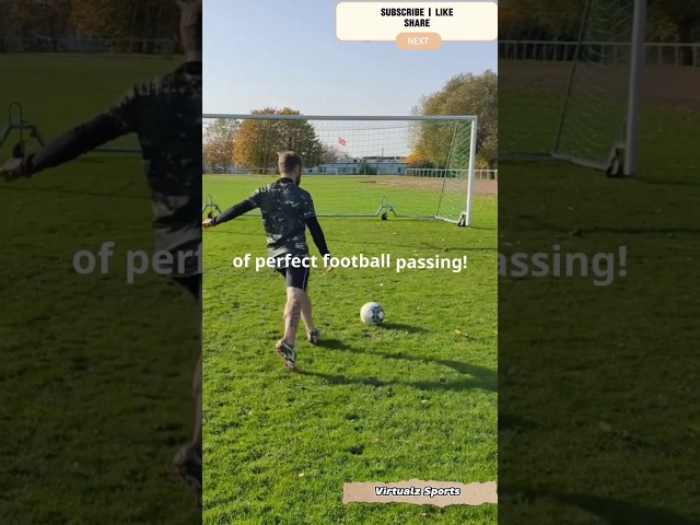 Mastering Ball Passing in Football ⚽️ #sprite #sportsball #soccer #skills #football #footballsoccer