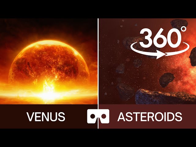 360 VR Spacewalk Experience on Venus & Asteroids #trending
