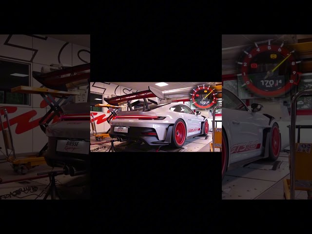 Porsche 992 GT3 RS on Dyno - Pure Power! 🚗💥