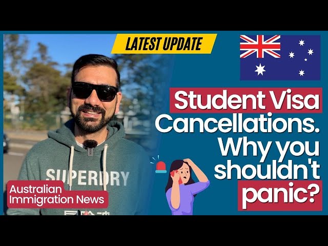 Latest Update About Student Visa Cancellations in Australia | Australian immigration 2023