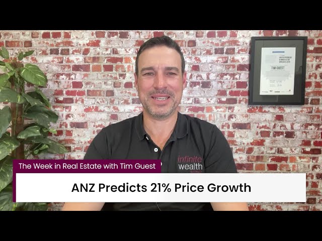 ANZ Predicts 21% Price Growth | 2 Sept 2021