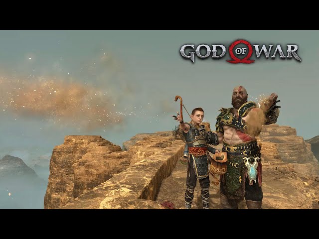 Scattering Faye's ashes for the highest peak in all Realms. God of War PS5