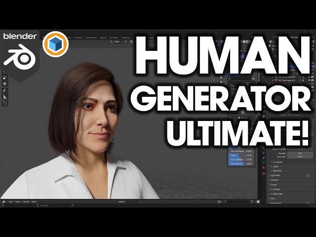 What's NEW in Human Generator for Blender? (Human Generator ULTIMATE Released!)
