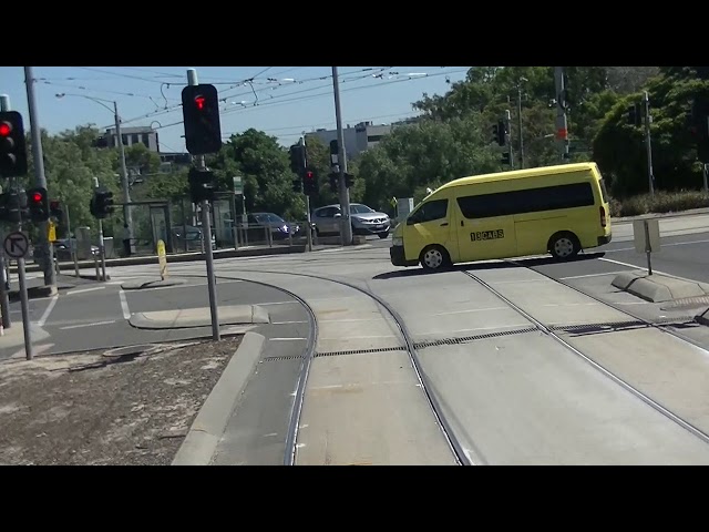 Driver’s View Tram 75 Melbourne. Camberwell Depot to City Part 2