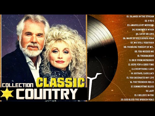 Roots Revival Country Music Collection - The Legends Country Songs - Kenny Rogers & Dolly Parton