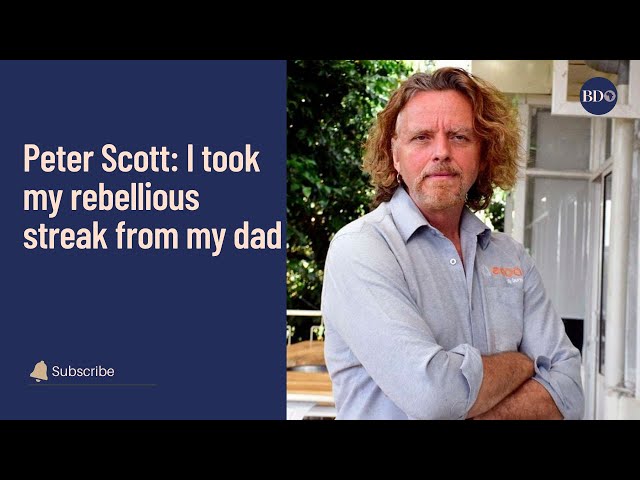 Peter Scott: I took my rebellious streak from my dad