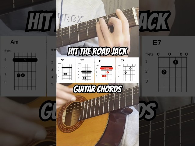 How to play Hit The Road Jack on guitar
