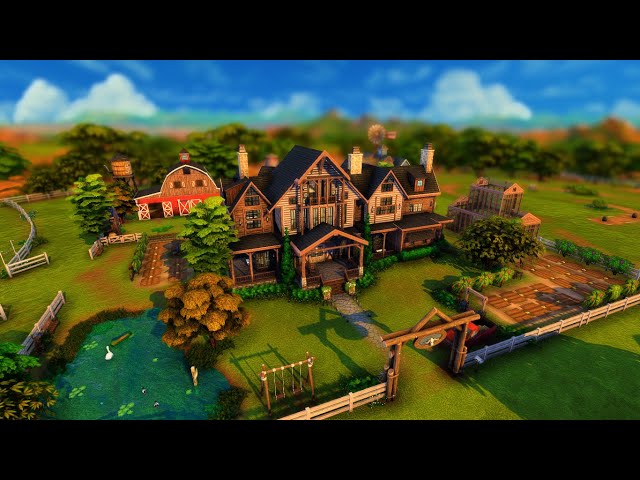 GRANDE RANCHO - Speed Build | The Sims 4