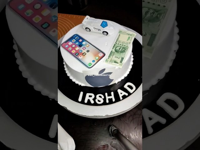 i phone theme cake l chocolate cake l cake decorations#shortsfeed #shortvideo #trending #viral #song