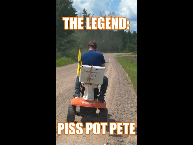 The #legend of Piss Pot Pete