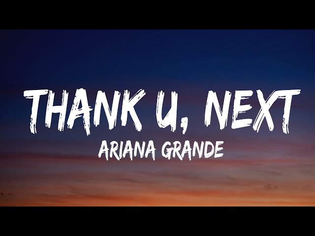 Ariana Grande - Thank U, Next (Lyrics) - Doja Cat, Travis Scott, Noah Kahan With Post Malone, Billie